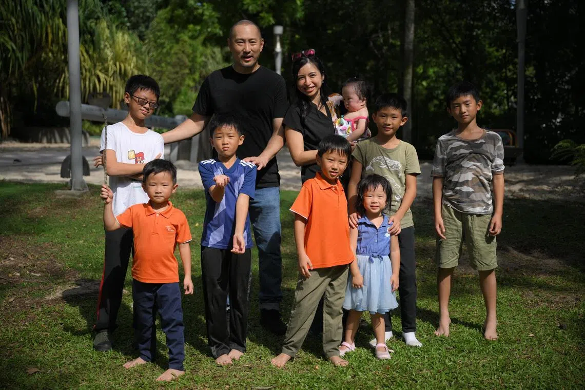 Couple prepared their 7 children for the arrival of their ‘special sister’