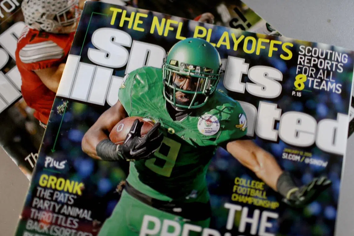 The company that publishes Sports Illustrated said in an e-mail to employees that it was laying off many of them, leaving in doubt what lies ahead for the publication