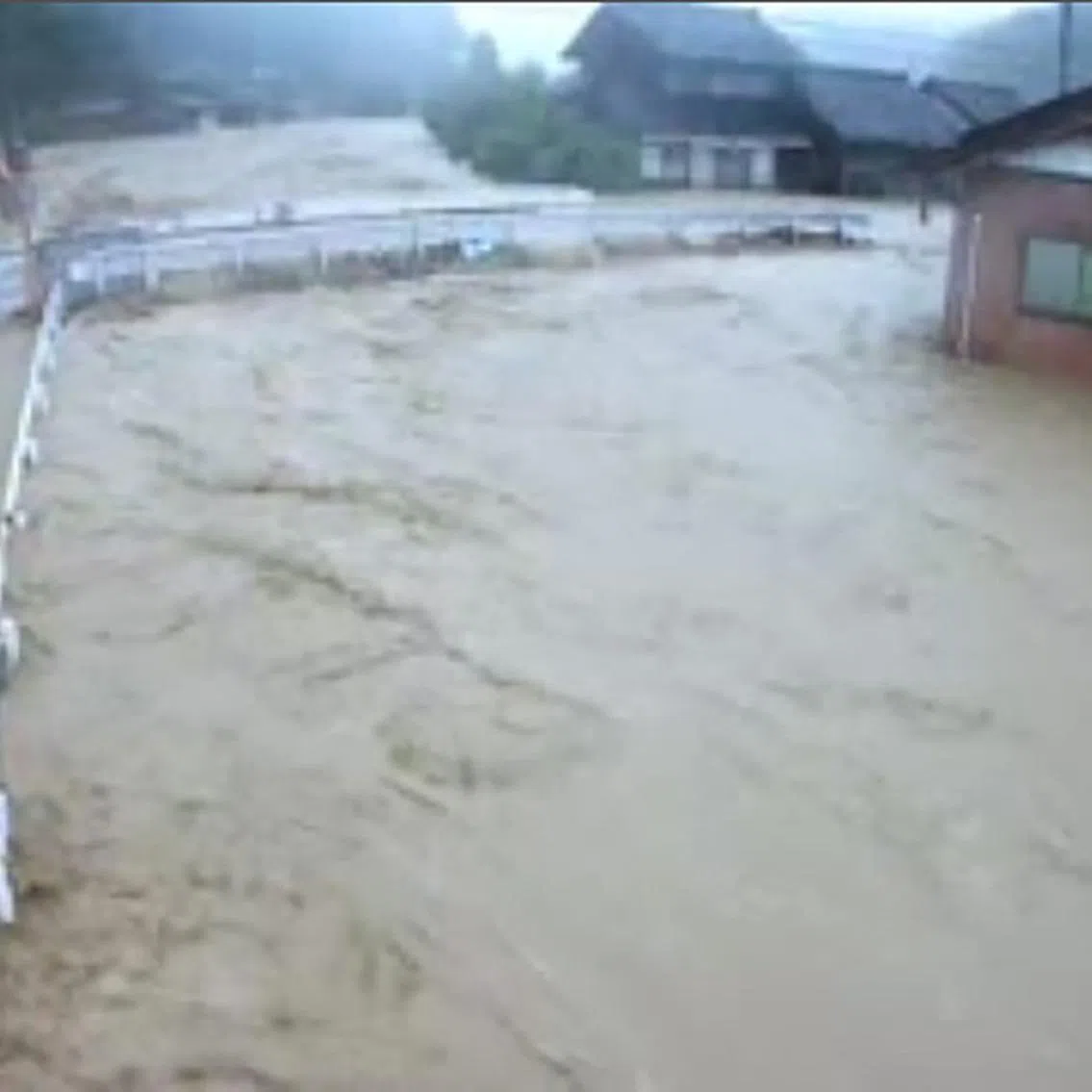 The Japan Meteorological Agency issued a Level 5 warning, the highest warning for heavy rain, indicating that a disaster has likely occurred or is imminent.