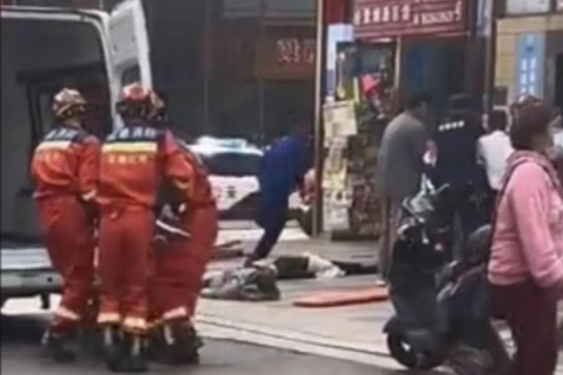 Four people remain in critical condition after an elevator in Yunnan province plunged on Wednesday.