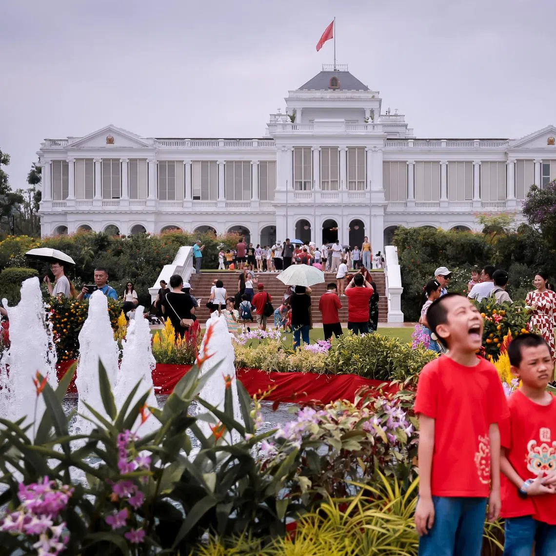 The public can visit the Istana between 8.30am and 6pm on Feb 2.