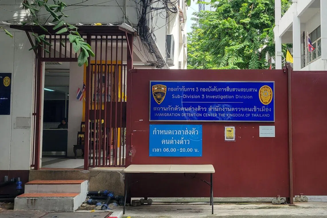 Thailand is not a signatory to the UN Refugee Convention, so does not distinguish between refugees and other migrants.