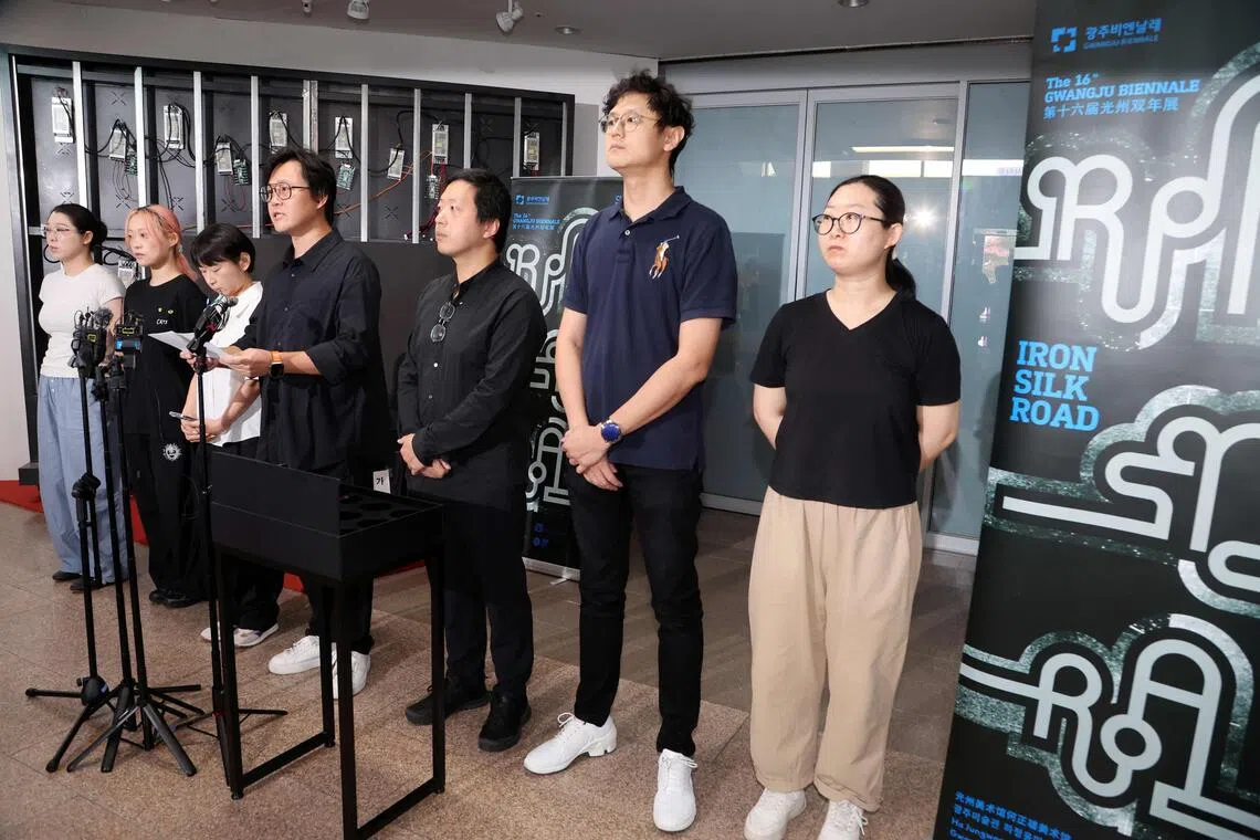 China artists quit South Korea exhibition over Taiwan row
