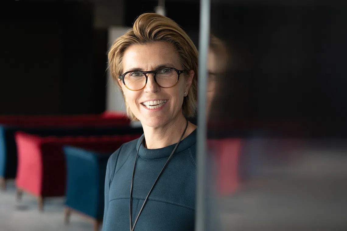 Dr Carolina Minio Paluello says her art portfolio has trebled in value over the past 15 years. 