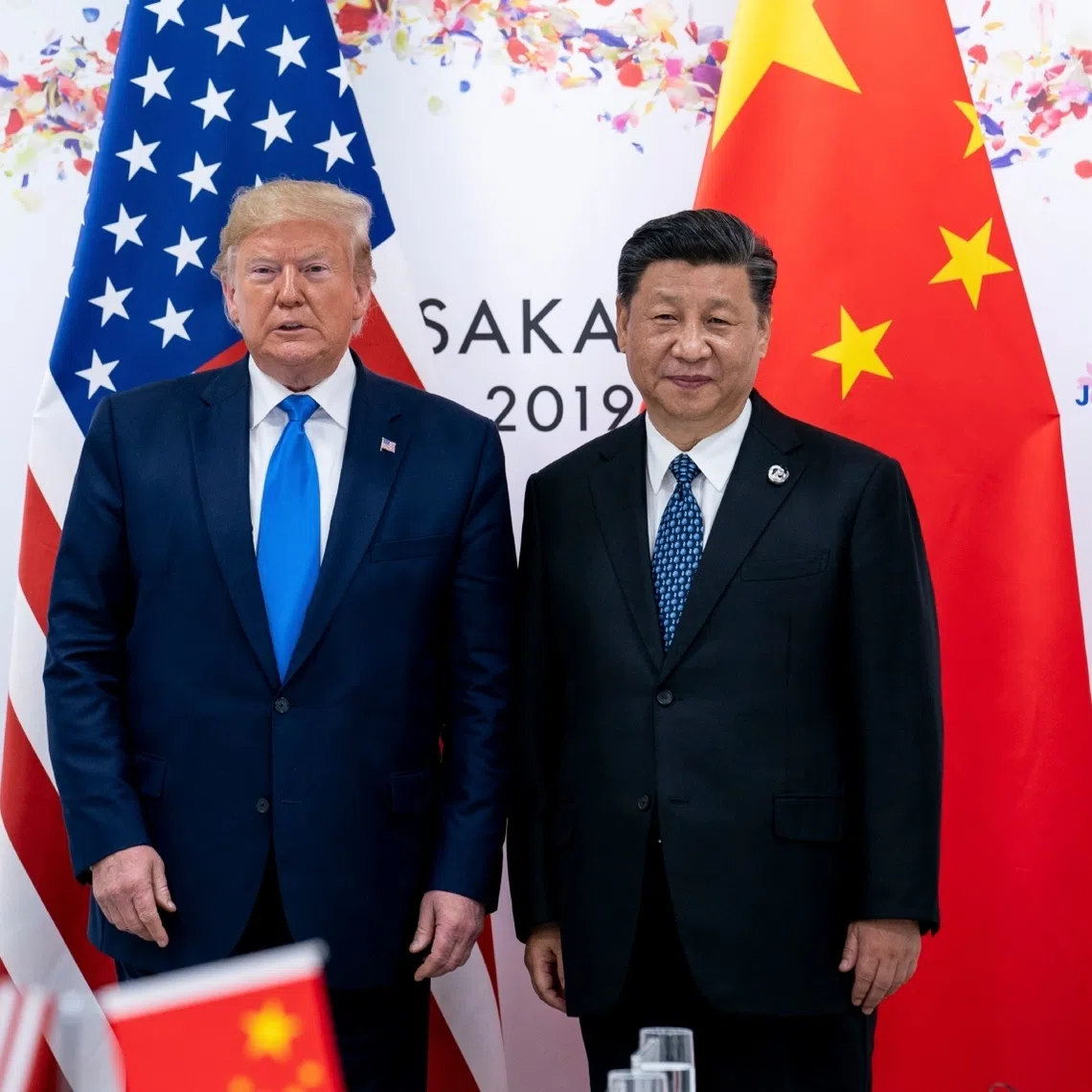 For all his tactical unpredictability, Mr Donald Trump seems to be dealing the weaker hand.