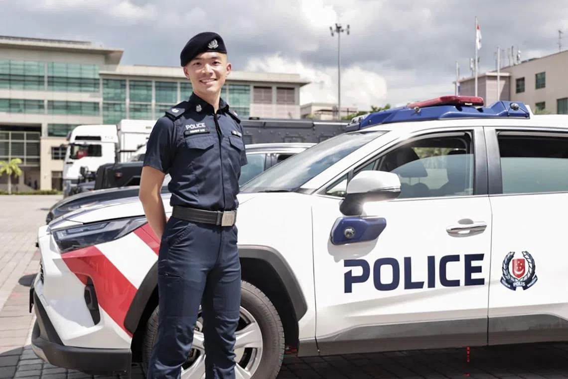 ASP Andrew Koh Wei Hao, 30 at Home Team Academy on 27 May 2024.