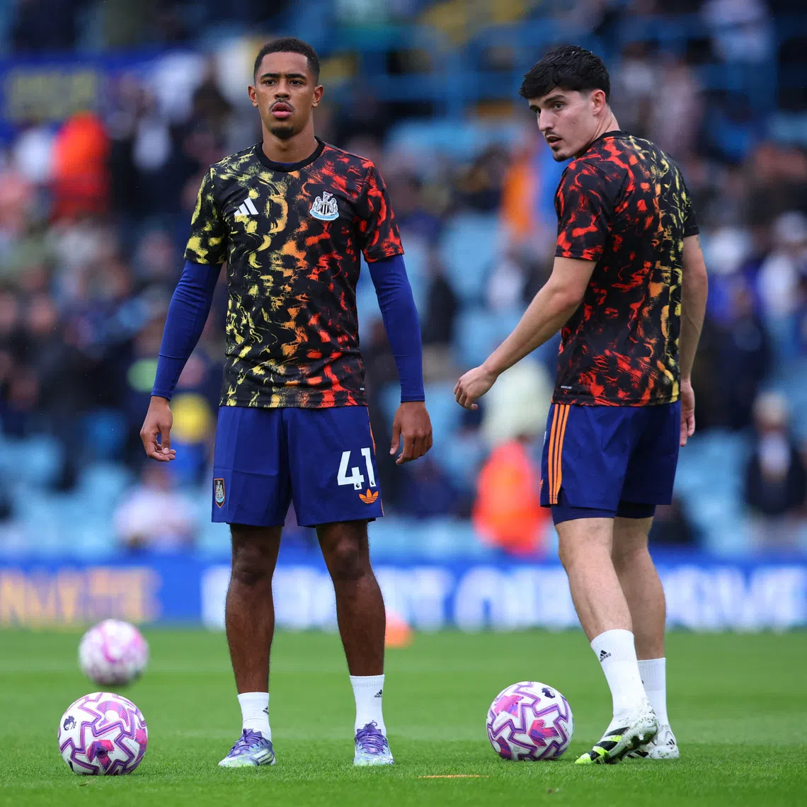 The sale of Jacob Ramsey (second from right), a popular local boy, from Aston Villa to Newcastle, furthered a sense the good times were over.