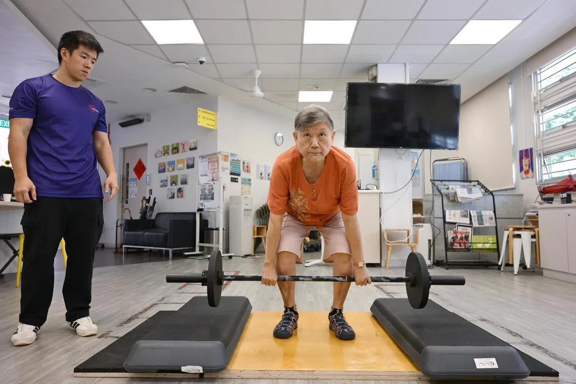 Stronger together: More seniors raising the bar on strength training