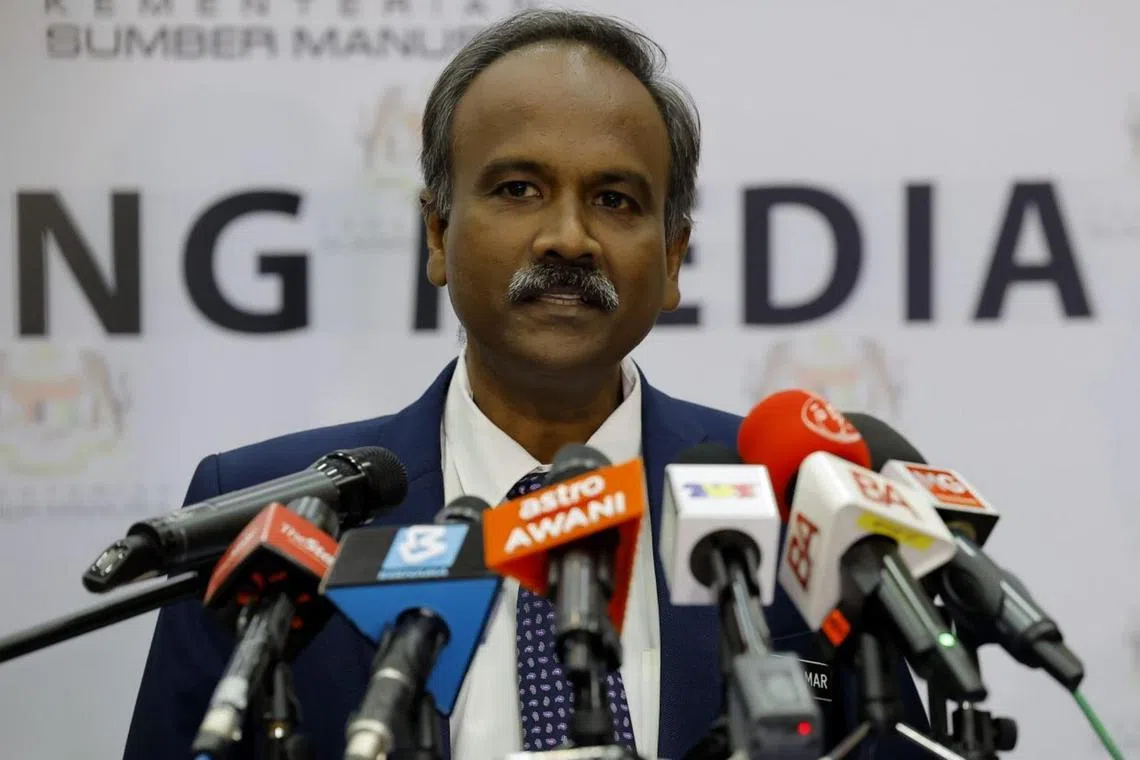 Malaysia's Human Resources Minister V. Sivakumar confirmed the sacking of the officers.