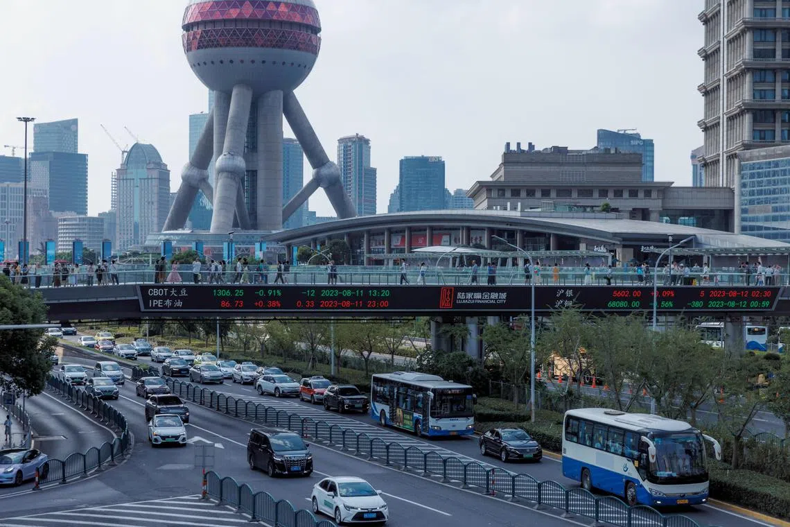 Chinese house prices have fallen, and substantial property companies are facing bankruptcy.