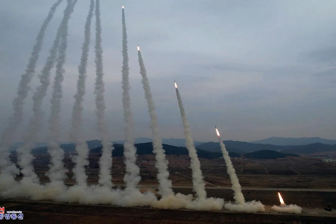 North Korean leader Kim Jong Un oversaw ballistic missile tests, state media says