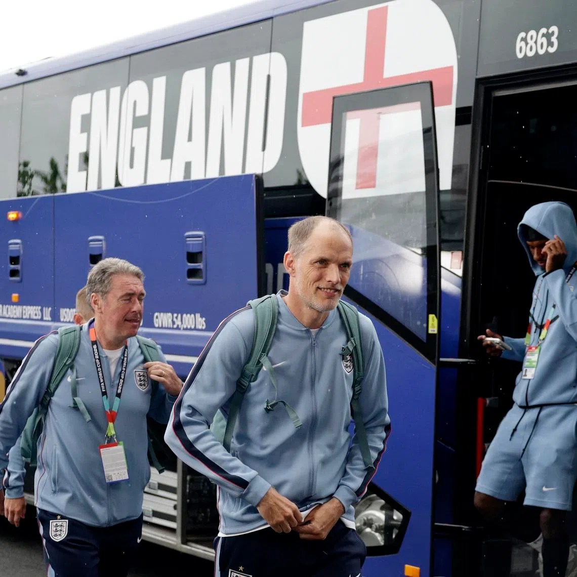 Soccer Football - FIFA World Cup 2026 - Group L - England v Ghana - Boston Stadium, Foxborough, Massachusetts, U.S. - June 23, 2026 England manager Thomas Tuchel arrives at the stadium before the match REUTERS/Pilar Olivares