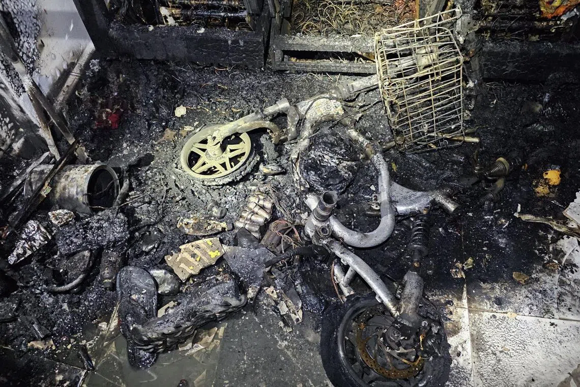 Preliminary investigations indicate that the fire had likely started from a personal mobility device.