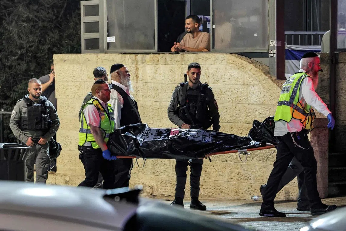 A police spokesman later told AFP the attacker had been shot dead. He did not provide details about the attacker’s identity.