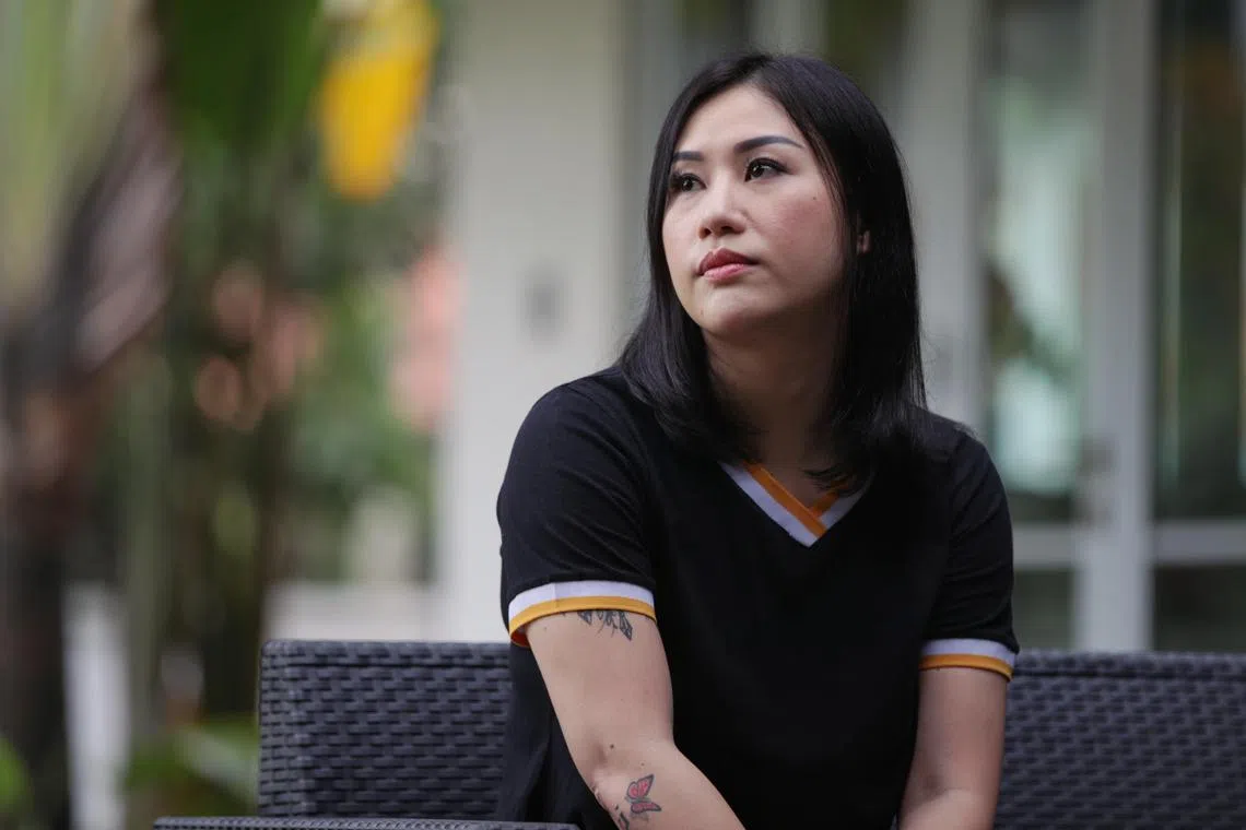 Ms Hannah Chun, now 38 and a mother of four children, was arrested during an anti-drug operation. 