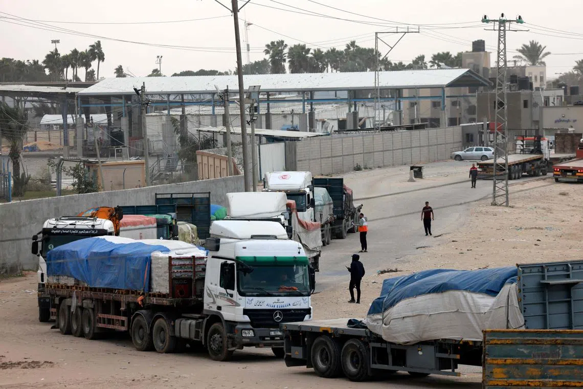 Only around 1,400 truckloads of humanitarian supplies entered Gaza via Egypt for the month.