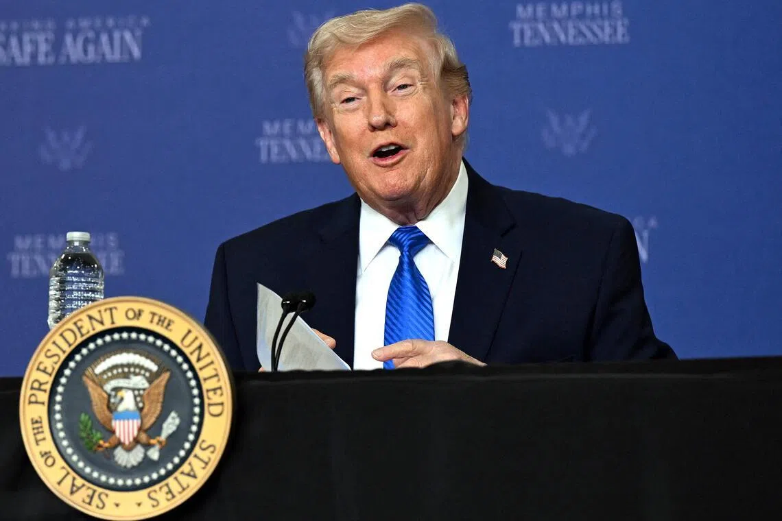 Trump tells Republicans to pass voting law ‘for Jesus’