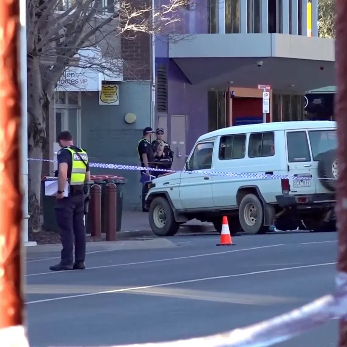 A white Toyota Land Cruiser had struck the independent lawmaker in Wangaratta, a city around three hours’ drive north-east of Melbourne.