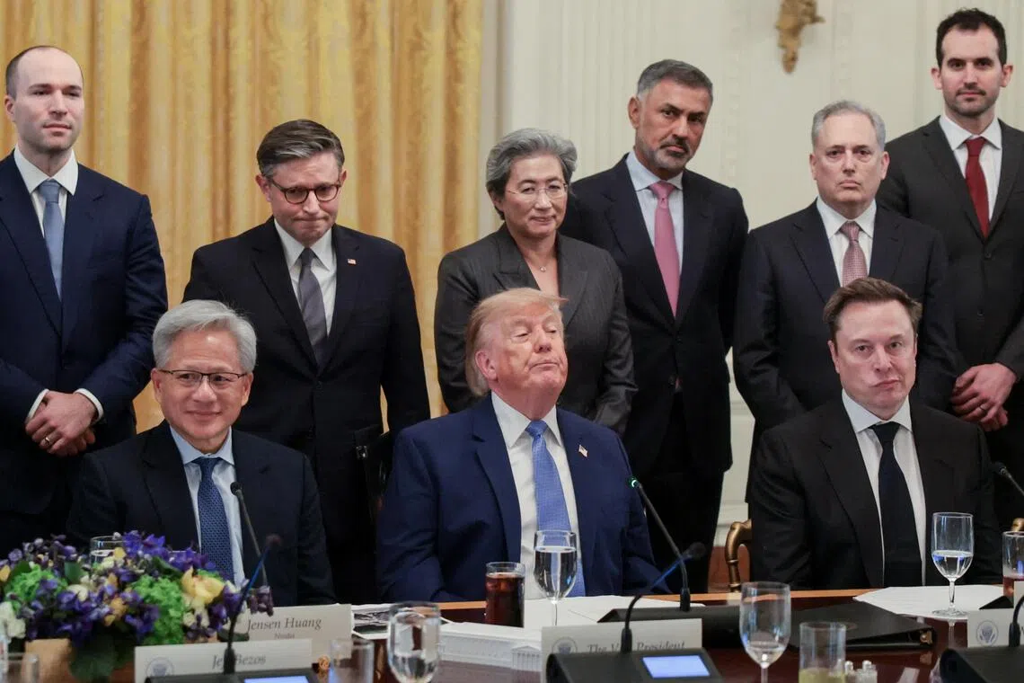US President Donald Trump had hosted top tech leaders for a summit focusing on artificial intelligence, which he rebranded as “super intelligence” on Sept 29.