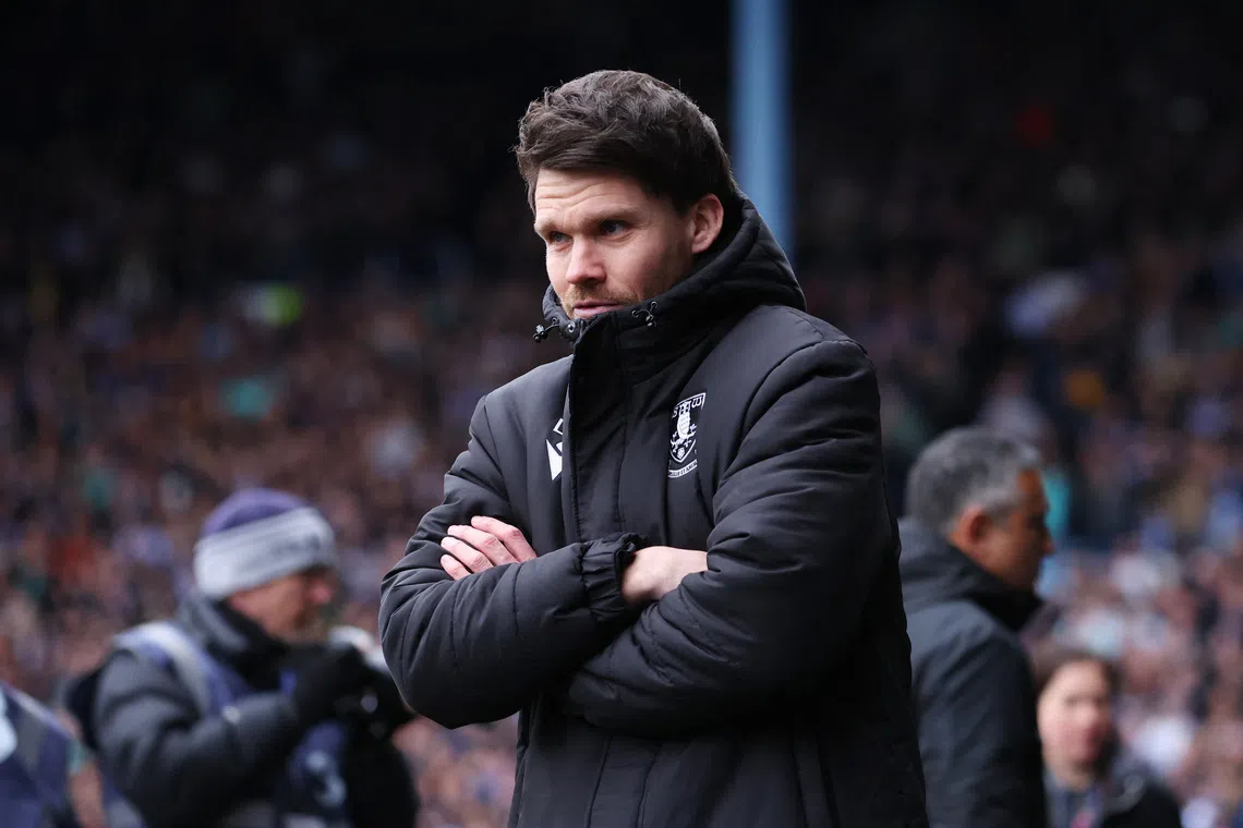 Soccer Football - Championship - Sheffield Wednesday v Sheffield United - Hillsborough Stadium, Sheffield, Britain - March 16, 2025 Sheffield Wednesday manager Danny Rohl before the match Action Images/Craig Brough