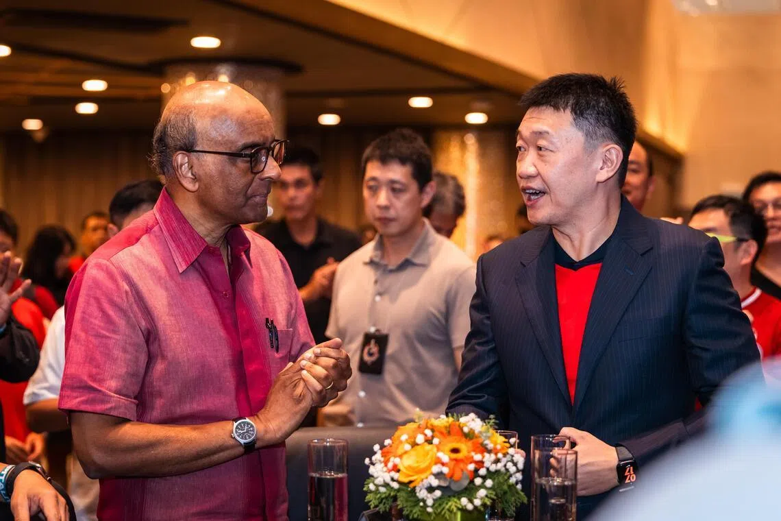 FAS president Forrest Li’s company Sea pledges $50m to support development of S’pore football