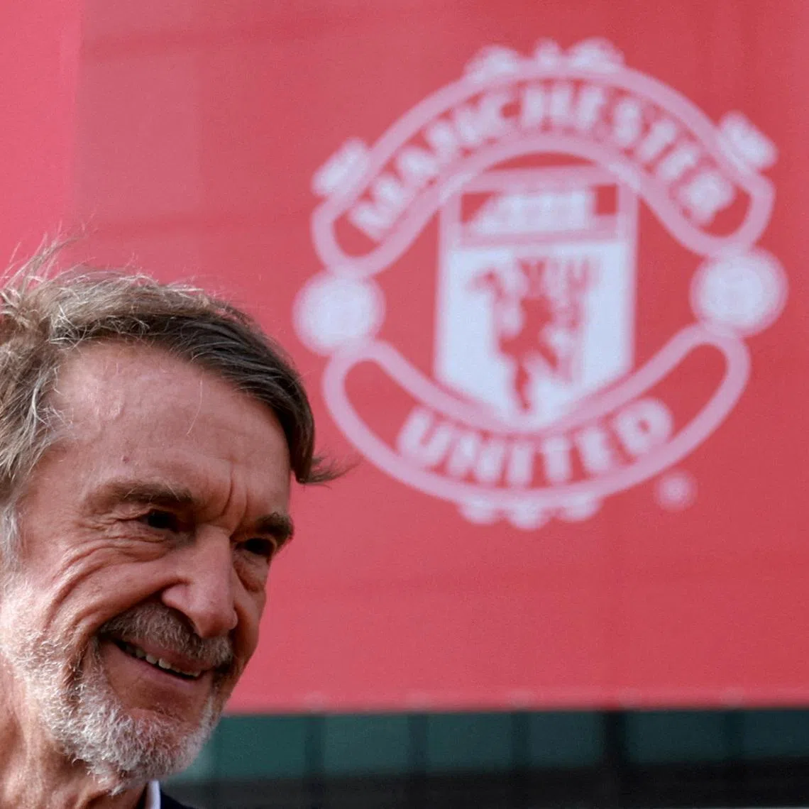 FILE PHOTO: Ineos chairman Jim Ratcliffe is pictured at Old Trafford in Manchester, Britain, March 17, 2023 REUTERS/Phil Noble/File Photo