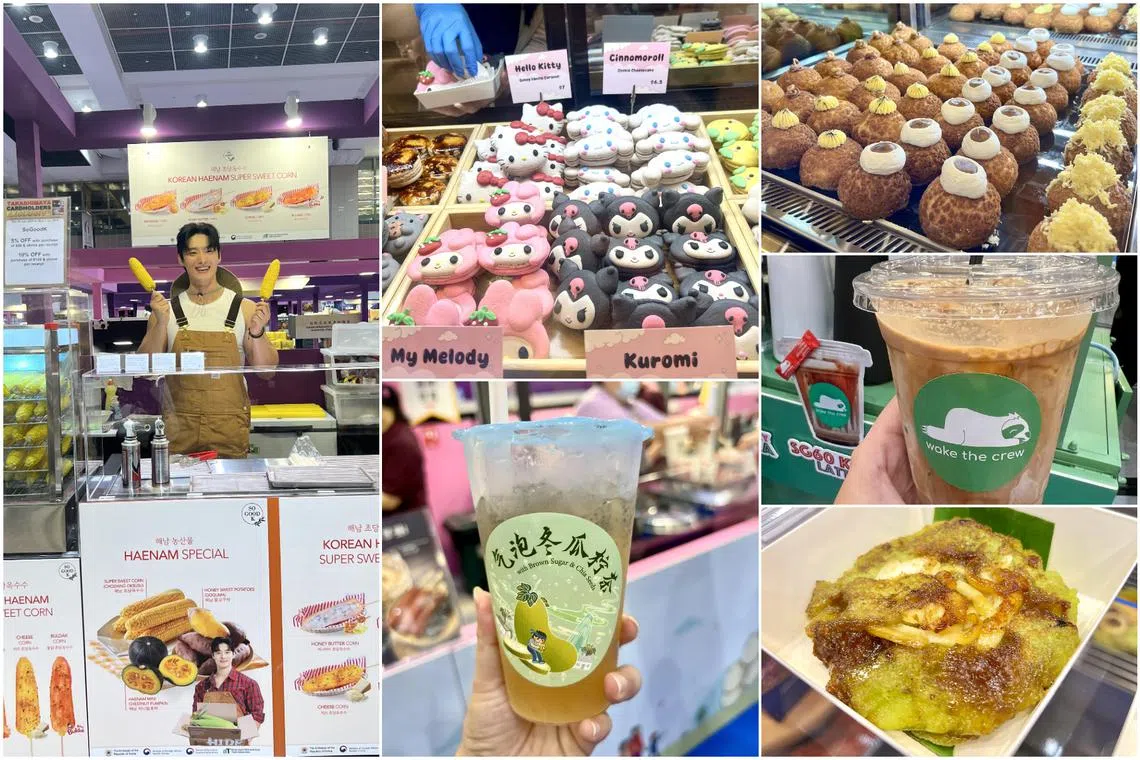The Takashimaya Food Fiesta offers a sumptuous spread of food and drinks from more than 55 local and international brands.