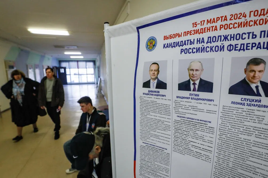 The conduct of the vote from March 15 to 17 will offer indications about the stability and popularity of Mr Vladimir Putin’s government.