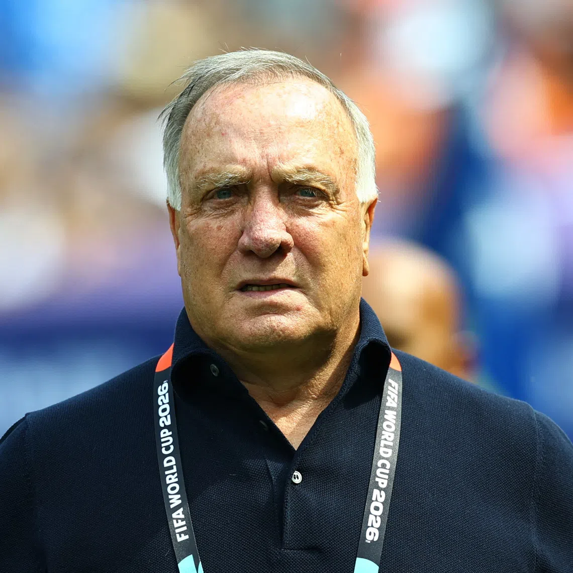Soccer Football - FIFA World Cup 2026 - Group E - Curacao v Ivory Coast - Philadelphia Stadium, Philadelphia, Pennsylvania, U.S. - June 25, 2026 Curacao coach Dick Advocaat before the match REUTERS/Peter Cziborra