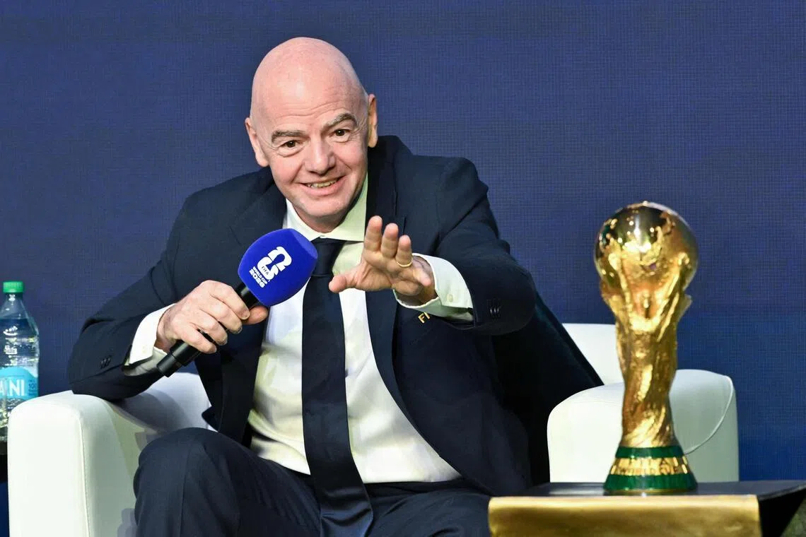 FIFA president Gianni Infantino defended ticket prices for the 2026 World Cup, citing heavy demand.