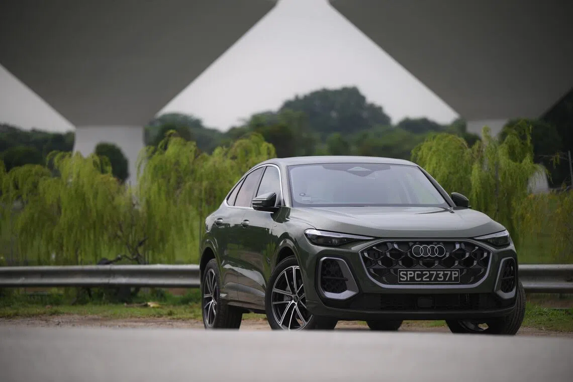 The Audi Q5 Sportback Quattro pictured on Dec 11, 2025.