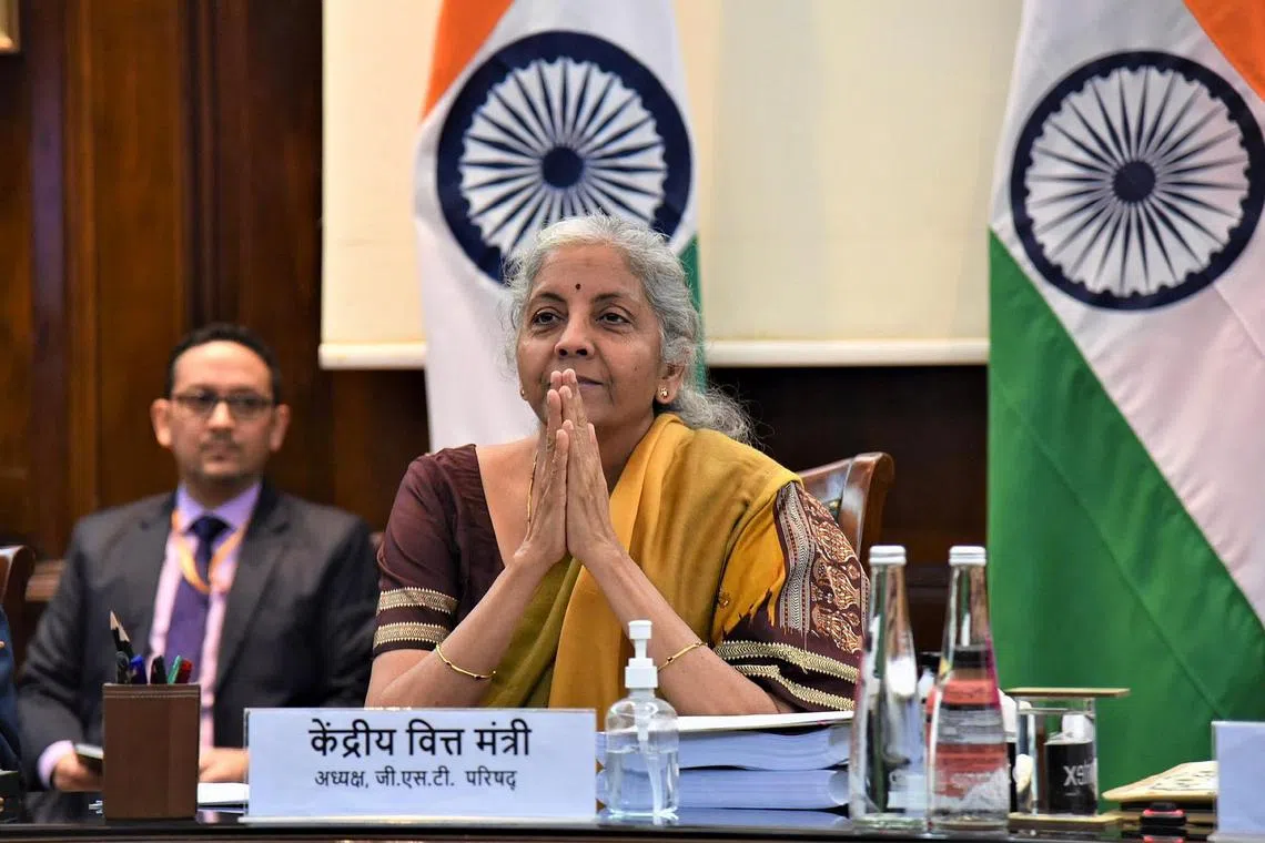 India’s Finance Minister Nirmala Sitharaman has been admitted to the All India Institute of Medical Sciences.