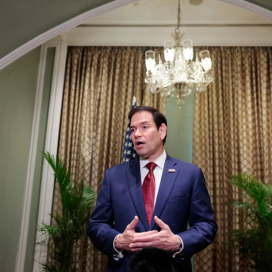 US Secretary of State Marco Rubio said Ukrainian fighters have “absolutely very bravely” stood up to Russia.