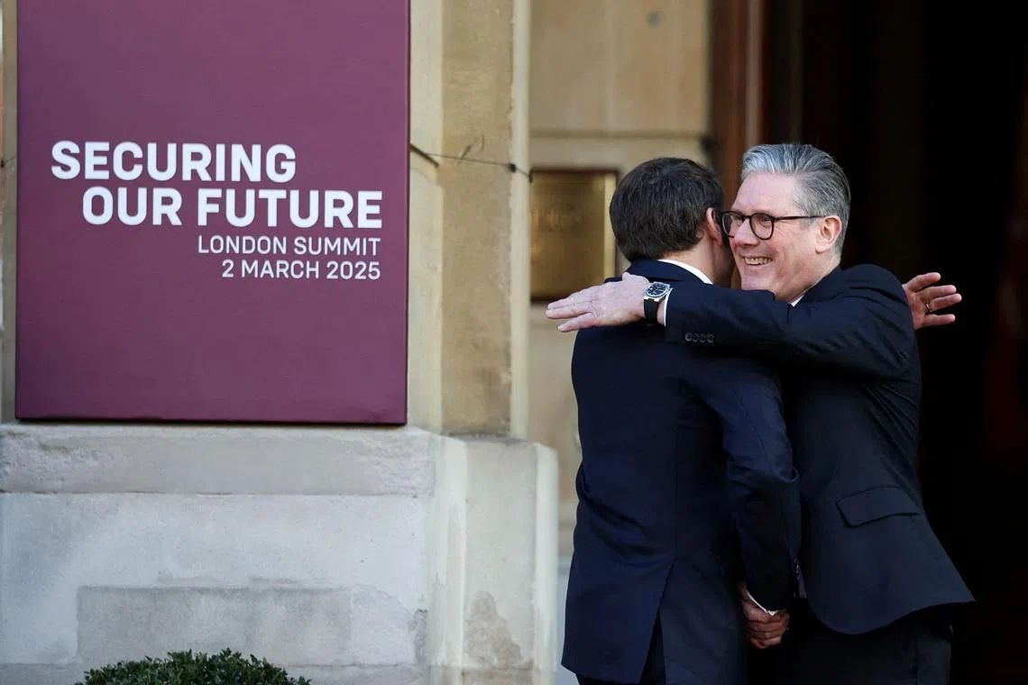 Mr Starmer has spearheaded efforts to bridge differences between Europe and America over Russia’s war in Ukraine, and on March 2 hosted a summit of European leaders in London.