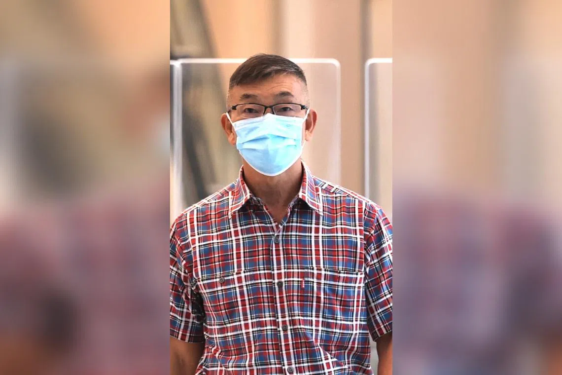 Heah Han Huat pleaded guilty on Monday to two graft charges involving at least $12,000 in all.