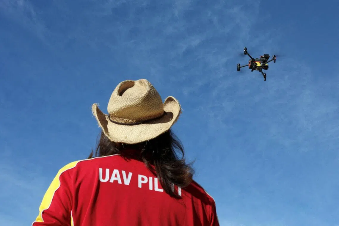 Drones spot sharks 73 times in two days off Sydney beaches