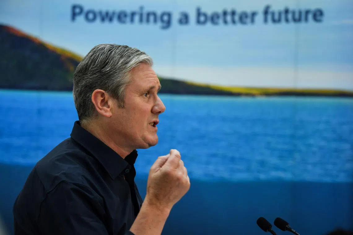 On Monday, Labour leader Keir Starmer set out pledges for 100 per cent clean and affordable power by 2030.