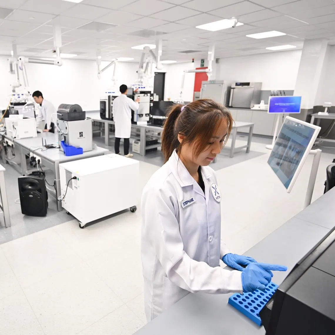 A new HTX lab located in the Changi Airfreight Centre was built and launched on Jan 16.