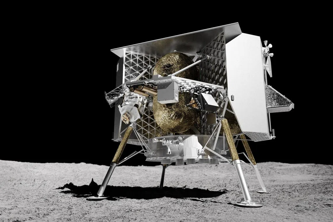 The lander, named Peregrine, will have no one on board.