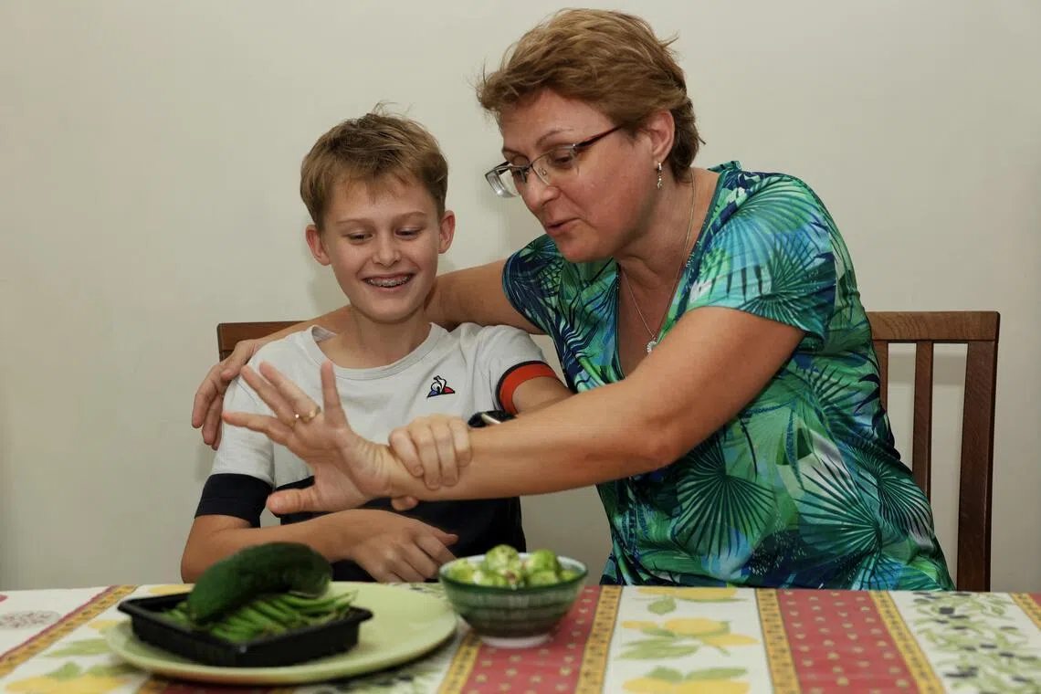 13-year-old Mathias Perin Bach has ARFID, a condition that prevents him from eating certain foods. 