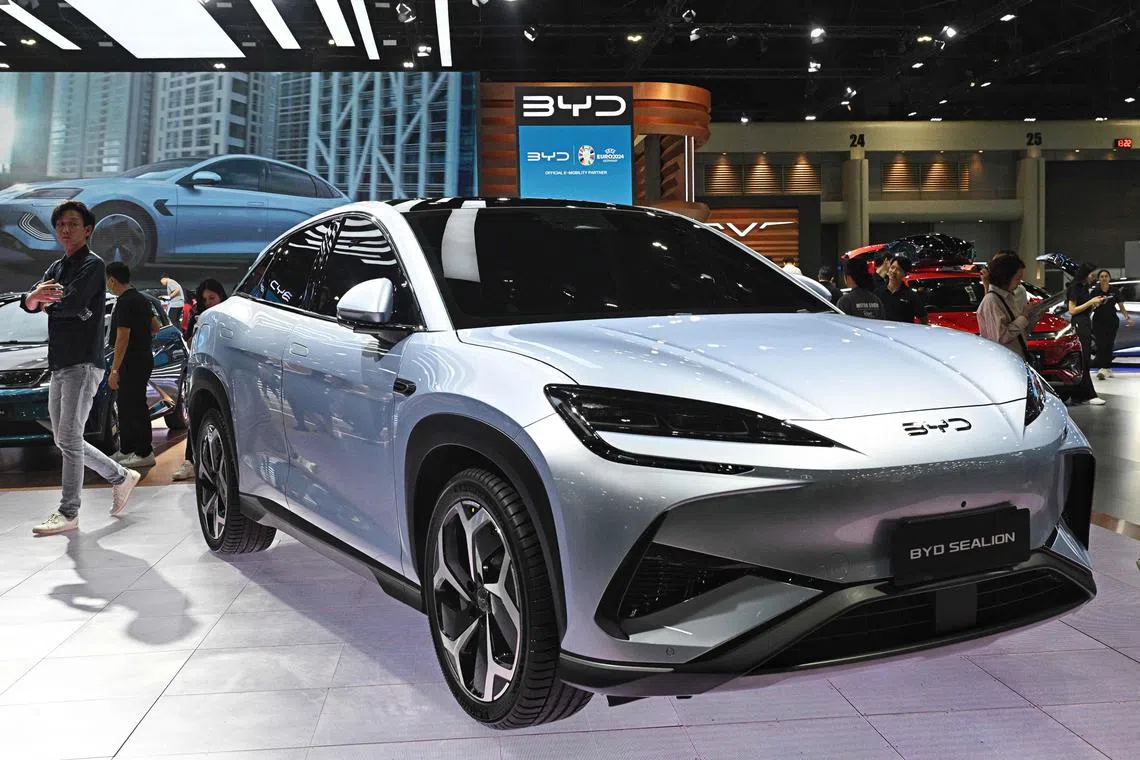 BYD's more positive outlook comes as Chinese consumers are flocking to buy EVs and hybrids in greater numbers.