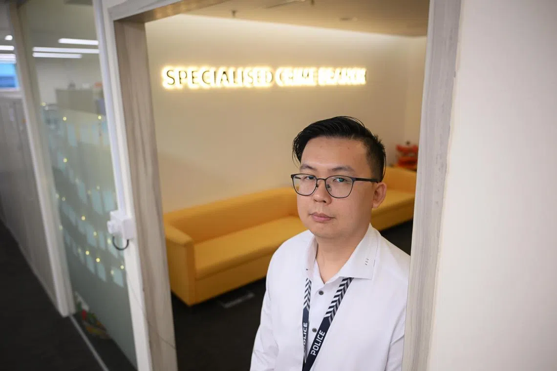 Inspector Bryan Ang focuses on child sexual abuse material offences, which most people refer to as child pornography.