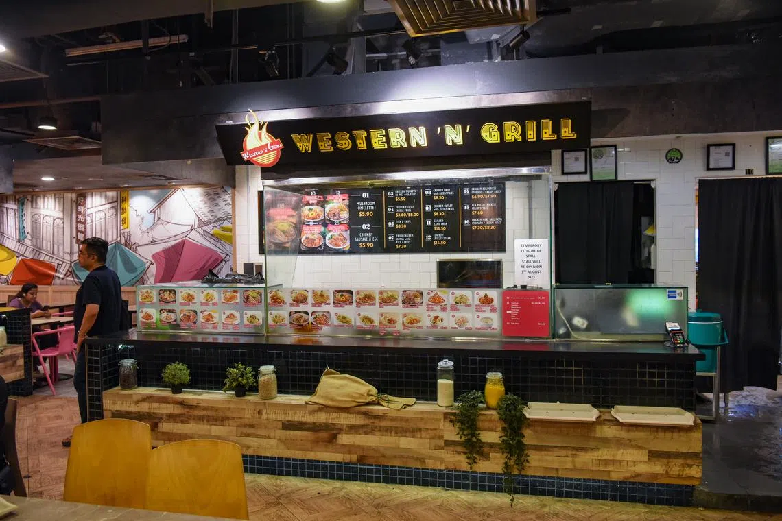 Western "N" Grill was found guilty of two offences of failing to keep the licensed premises free of infestation, said SFA.