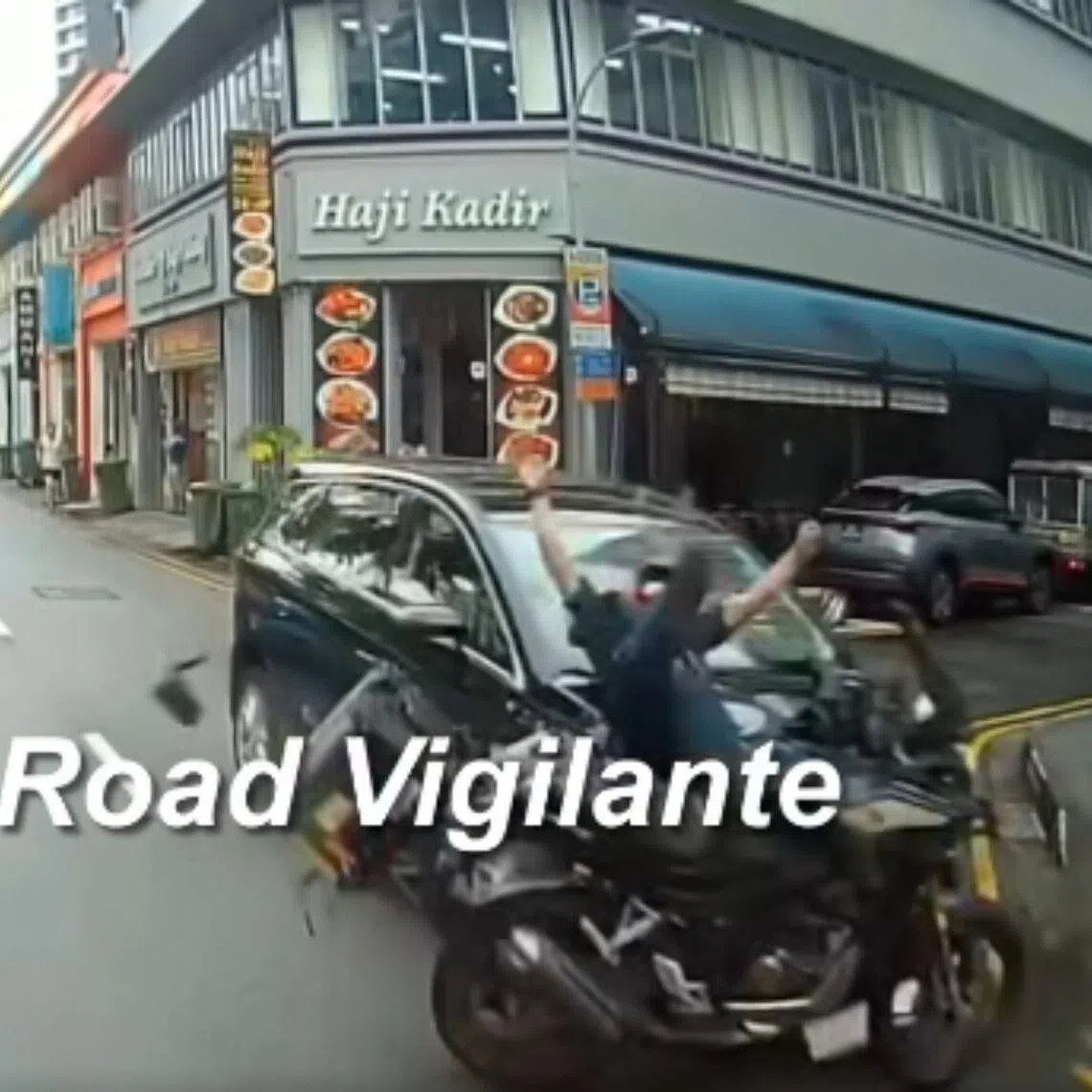 The accident happened in Lavender Street towards Crawford Street at around 8.20am on Jan 7.