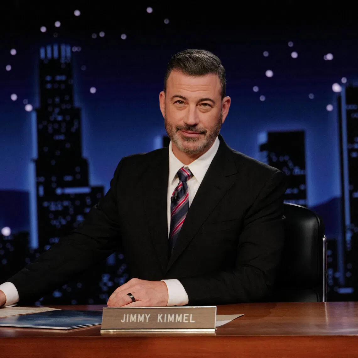 The late-night host will continue to front “Jimmy Kimmel Live!” into the middle of 2027, a person familiar with the matter told AFP.