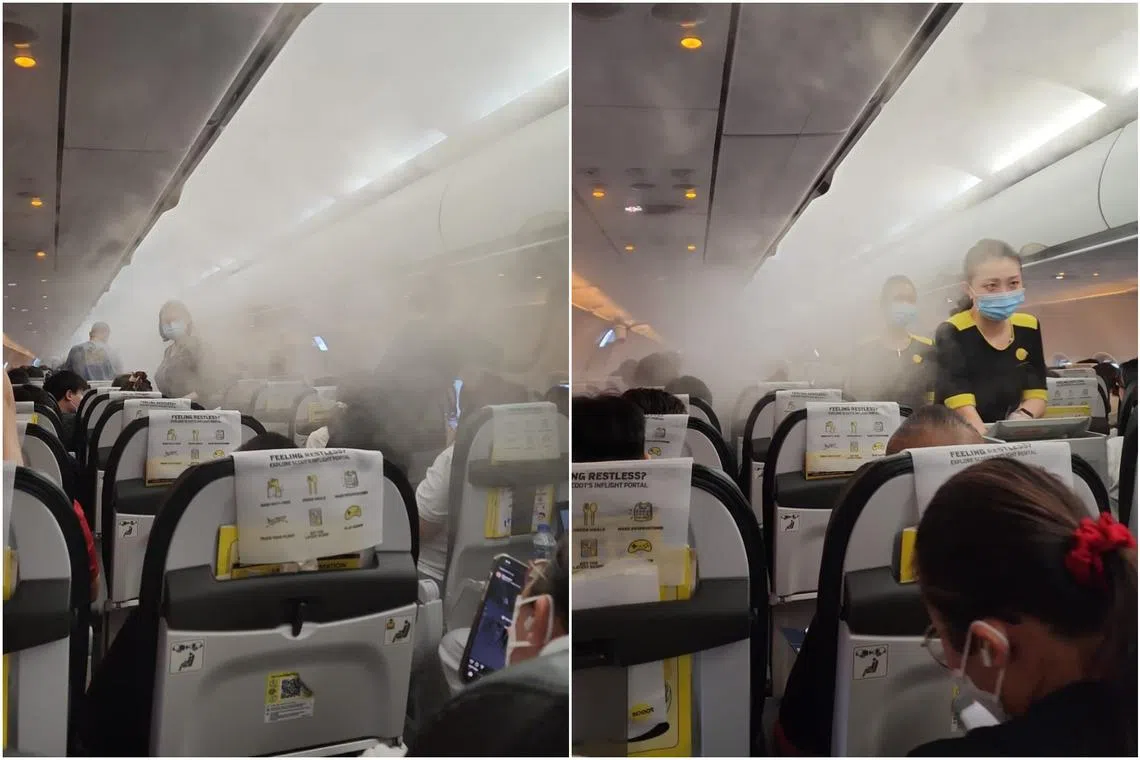 A Scoot flight bound for Singapore from Bangkok was forced to return to the Thai capital on Monday due to a technical fault.