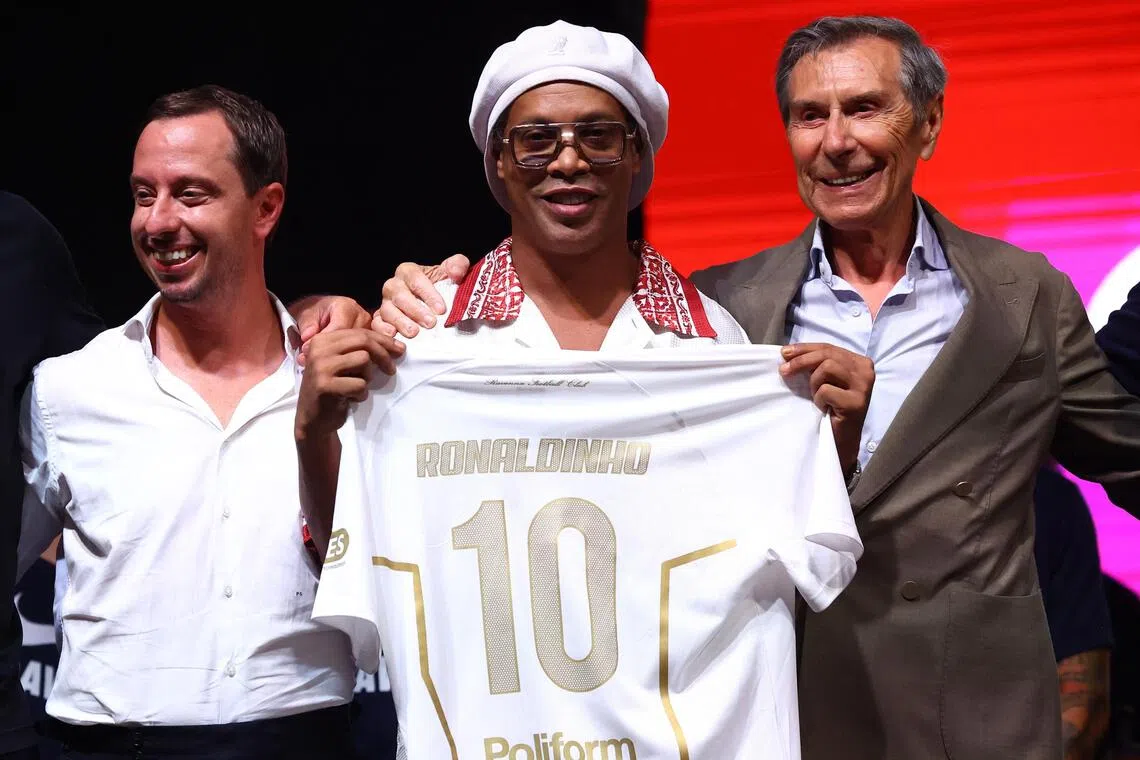 Ronaldinho is making a comeback 11 years after his retirement in 2015.