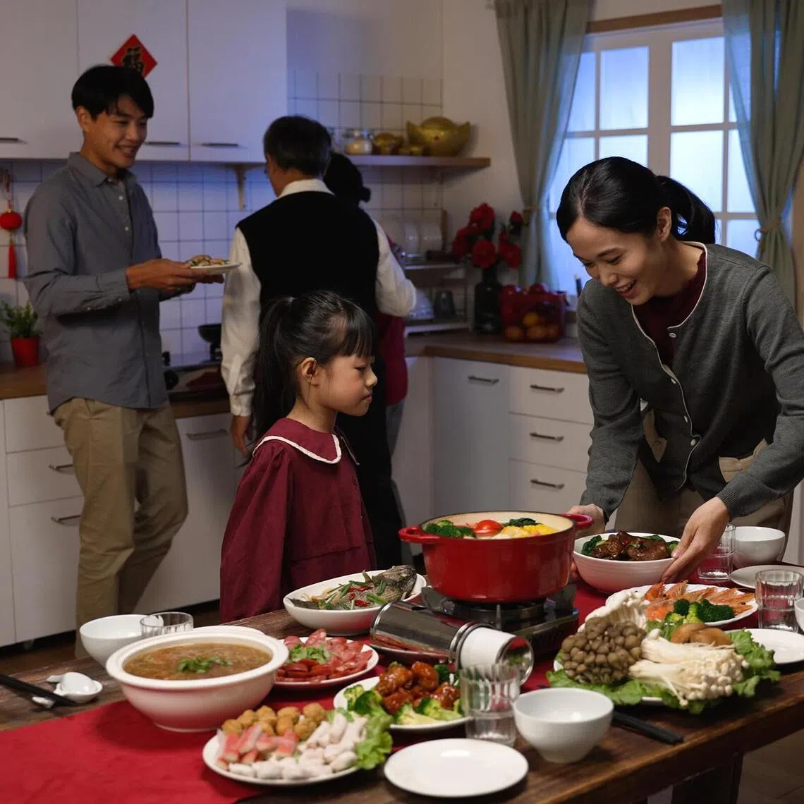 Festive gatherings can put pressure on the hosts to set a perfect table and maintain social harmony.