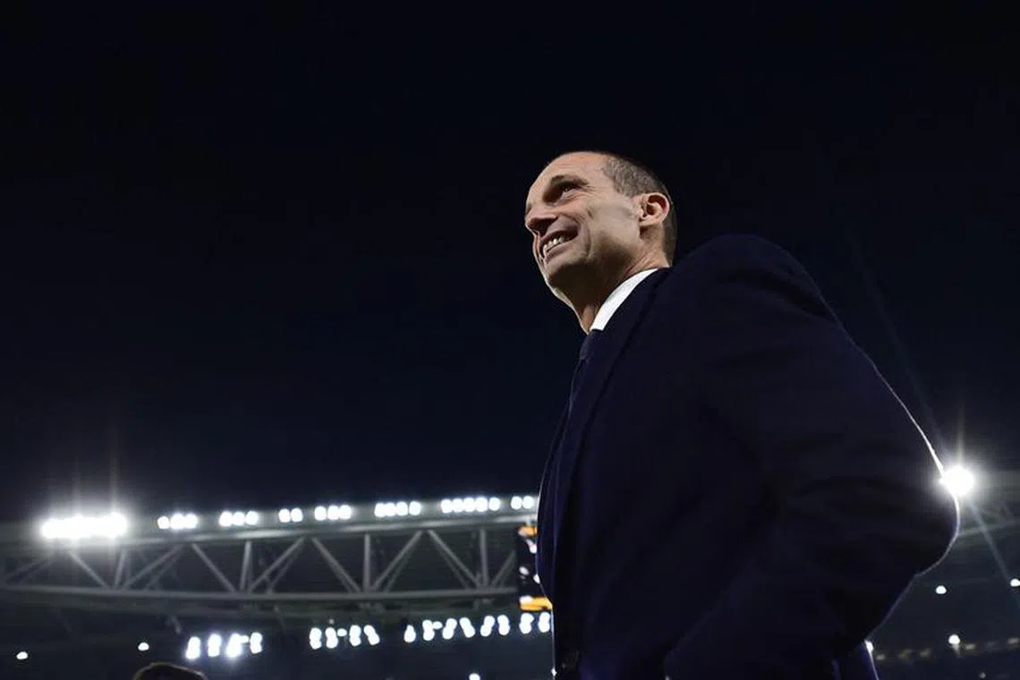 Soccer Football - Serie A - Juventus v Cagliari - Allianz Stadium, Turin, Italy - November 11, 2023 Juventus coach Massimiliano Allegri REUTERS/Massimo Pinca