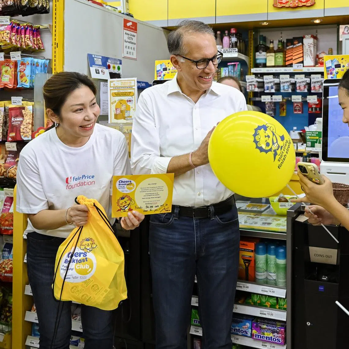 Each bundle, which is worth more than $20, will include fresh fruits, wholemeal bread, Brand’s Essence of Chicken, Milo, and Koko Krunch cereal.
